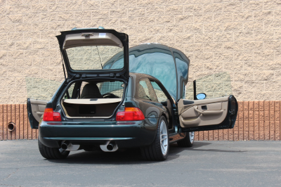 2000 BMW M Coupe in Oxford Green 2 Metallic over Dark Beige Oregon