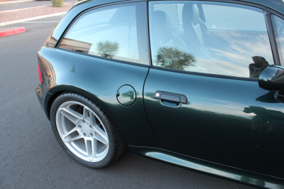 2000 BMW M Coupe in Oxford Green 2 Metallic over Dark Beige Oregon