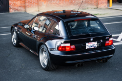 2000 BMW M Coupe in Cosmos Black Metallic over Black Nappa