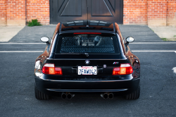 2000 BMW M Coupe in Cosmos Black Metallic over Black Nappa