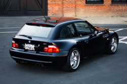 2000 BMW M Coupe in Cosmos Black Metallic over Black Nappa