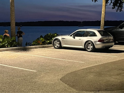 2000 BMW M Coupe in Titanium Silver Metallic over Dark Gray & Black Nappa