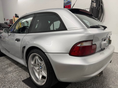 2000 BMW M Coupe in Titanium Silver Metallic over Dark Gray & Black Nappa