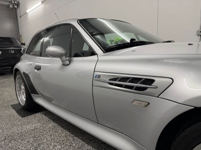 2000 BMW M Coupe in Titanium Silver Metallic over Dark Gray & Black Nappa