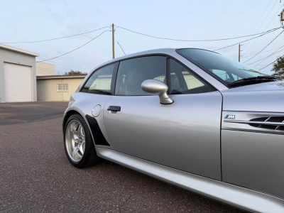 2000 BMW M Coupe in Titanium Silver Metallic over Dark Gray & Black Nappa