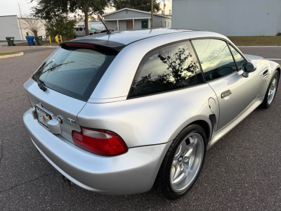 2000 BMW M Coupe in Titanium Silver Metallic over Dark Gray & Black Nappa