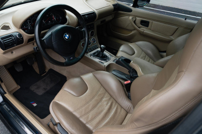 2000 BMW M Coupe in Cosmos Black Metallic over Dark Beige Oregon