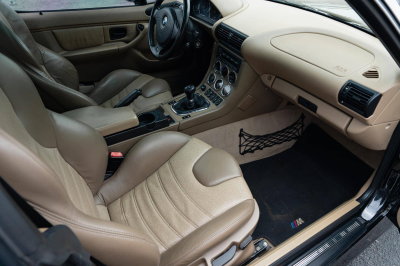 2000 BMW M Coupe in Cosmos Black Metallic over Dark Beige Oregon
