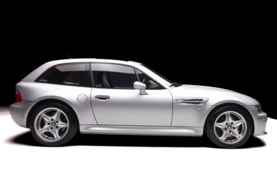 2000 BMW M Coupe in Titanium Silver Metallic over Black Nappa