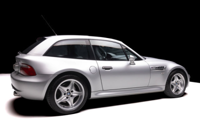 2000 BMW M Coupe in Titanium Silver Metallic over Black Nappa