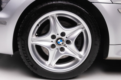 2000 BMW M Coupe in Titanium Silver Metallic over Black Nappa