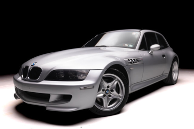 2000 BMW M Coupe in Titanium Silver Metallic over Black Nappa