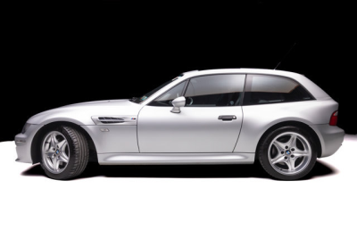 2000 BMW M Coupe in Titanium Silver Metallic over Black Nappa