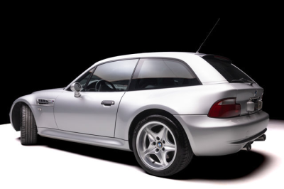 2000 BMW M Coupe in Titanium Silver Metallic over Black Nappa