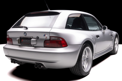2000 BMW M Coupe in Titanium Silver Metallic over Black Nappa