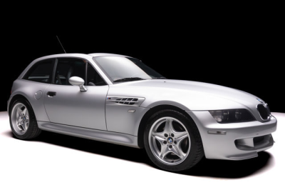 2000 BMW M Coupe in Titanium Silver Metallic over Black Nappa