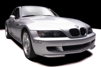 2000 BMW M Coupe in Titanium Silver Metallic over Black Nappa