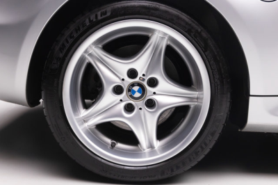 2000 BMW M Coupe in Titanium Silver Metallic over Black Nappa