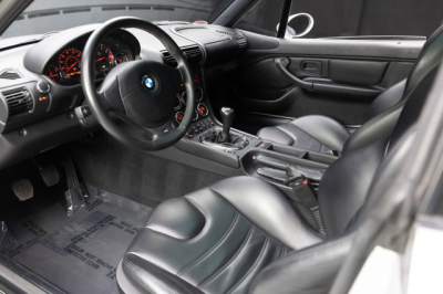 2000 BMW M Coupe in Titanium Silver Metallic over Black Nappa