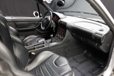 2000 BMW M Coupe in Titanium Silver Metallic over Black Nappa