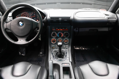 2000 BMW M Coupe in Titanium Silver Metallic over Black Nappa
