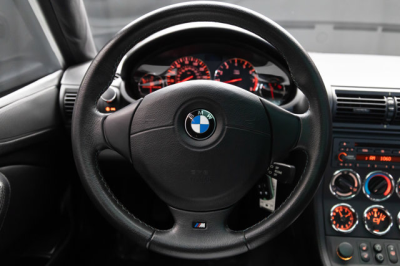 2000 BMW M Coupe in Titanium Silver Metallic over Black Nappa
