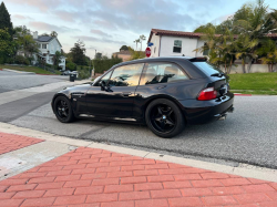 2000 BMW M Coupe in Cosmos Black Metallic over Imola Red & Black Nappa