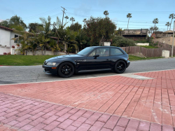 2000 BMW M Coupe in Cosmos Black Metallic over Imola Red & Black Nappa