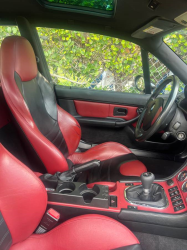 2000 BMW M Coupe in Cosmos Black Metallic over Imola Red & Black Nappa