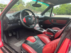 2000 BMW M Coupe in Imola Red 2 over Imola Red & Black Nappa