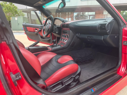 2000 BMW M Coupe in Imola Red 2 over Imola Red & Black Nappa