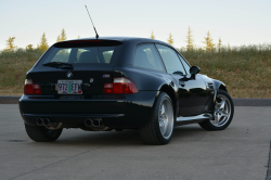 2000 BMW M Coupe in Cosmos Black Metallic over Black Nappa