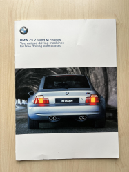 2000 BMW M Coupe in Cosmos Black Metallic over Black Nappa