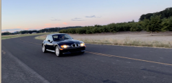 2000 BMW M Coupe in Cosmos Black Metallic over Black Nappa