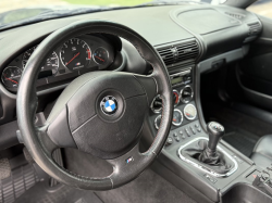 2000 BMW M Coupe in Cosmos Black Metallic over Black Nappa