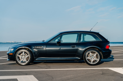 2000 BMW M Coupe in Cosmos Black Metallic over Black Nappa