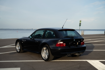 2000 BMW M Coupe in Cosmos Black Metallic over Black Nappa
