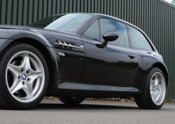 2000 BMW M Coupe in Cosmos Black Metallic over Black Nappa