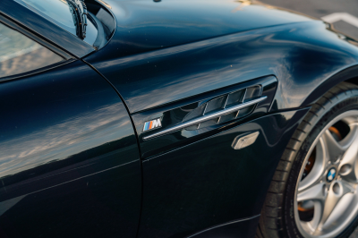 2000 BMW M Coupe in Cosmos Black Metallic over Black Nappa