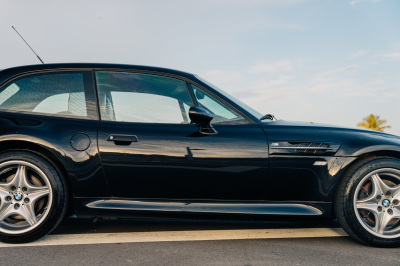 2000 BMW M Coupe in Cosmos Black Metallic over Black Nappa