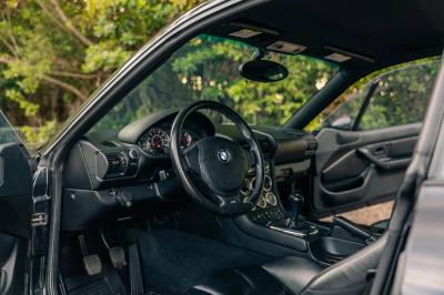 2000 BMW M Coupe in Cosmos Black Metallic over Black Nappa