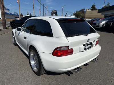 2000 BMW M Coupe in Alpine White 3 over Black Nappa
