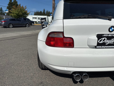 2000 BMW M Coupe in Alpine White 3 over Black Nappa