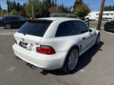 2000 BMW M Coupe in Alpine White 3 over Black Nappa