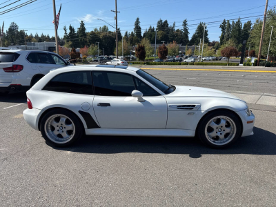 2000 BMW M Coupe in Alpine White 3 over Black Nappa