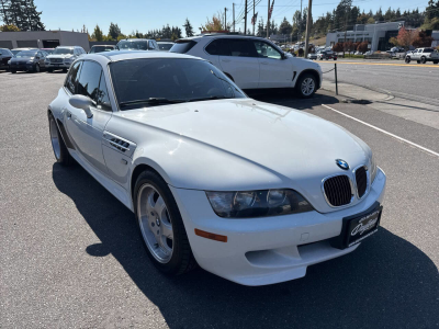 2000 BMW M Coupe in Alpine White 3 over Black Nappa