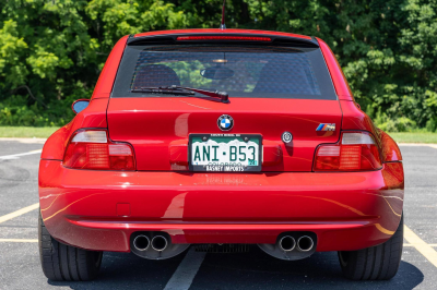 2000 BMW M Coupe in Imola Red 2 over Imola Red & Black Nappa