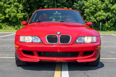2000 BMW M Coupe in Imola Red 2 over Imola Red & Black Nappa