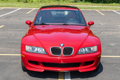 2000 BMW M Coupe in Imola Red 2 over Imola Red & Black Nappa