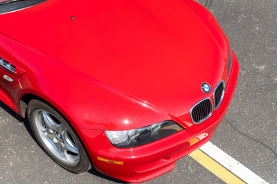 2000 BMW M Coupe in Imola Red 2 over Imola Red & Black Nappa